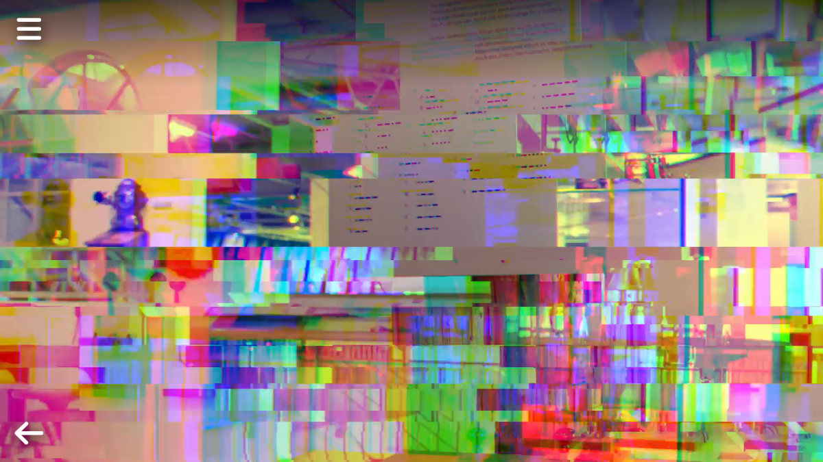 Screenshot aus dem Spiel: Bildstörung