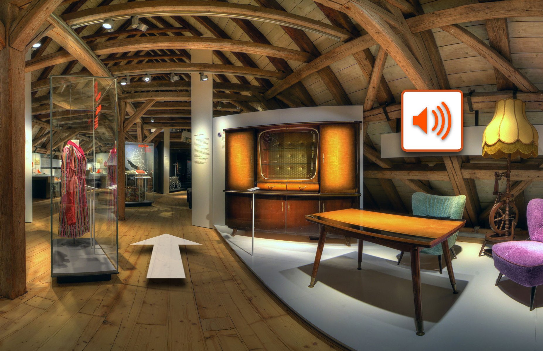 Detail of room panorama